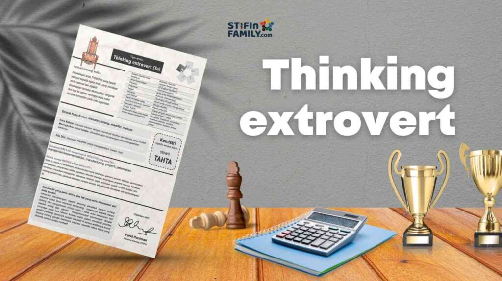 Hasil Tes STIFIn Thinking ekstrovert