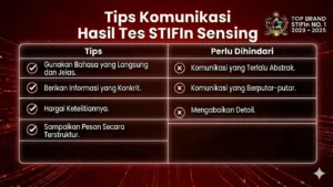Tips Komunikasi Hasil Tes STIFIn Sensing